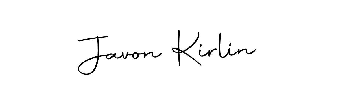 Design your own signature with our free online signature maker. With this signature software, you can create a handwritten (Autography-DOLnW) signature for name Javon Kirlin. Javon Kirlin signature style 10 images and pictures png