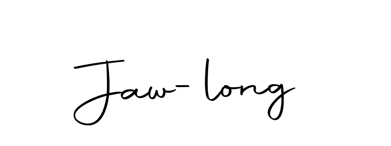 You should practise on your own different ways (Autography-DOLnW) to write your name (Jaw-long) in signature. don't let someone else do it for you. Jaw-long signature style 10 images and pictures png