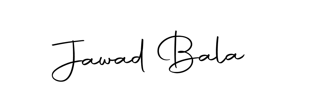 You should practise on your own different ways (Autography-DOLnW) to write your name (Jawad Bala) in signature. don't let someone else do it for you. Jawad Bala signature style 10 images and pictures png