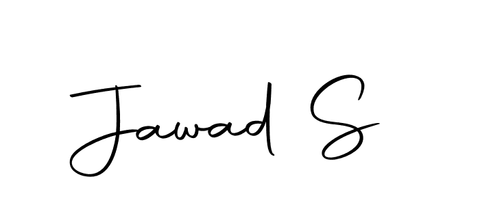 Create a beautiful signature design for name Jawad S. With this signature (Autography-DOLnW) fonts, you can make a handwritten signature for free. Jawad S signature style 10 images and pictures png