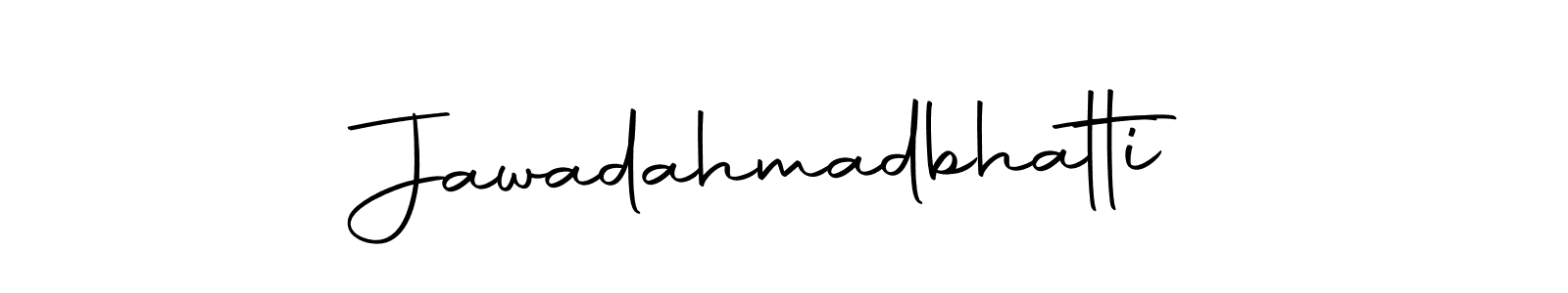 How to make Jawadahmadbhatti signature? Autography-DOLnW is a professional autograph style. Create handwritten signature for Jawadahmadbhatti name. Jawadahmadbhatti signature style 10 images and pictures png