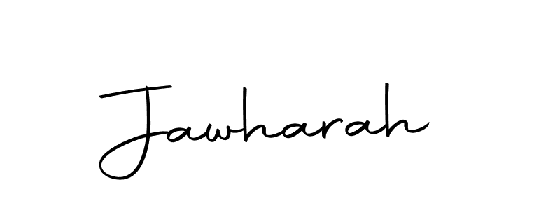 Use a signature maker to create a handwritten signature online. With this signature software, you can design (Autography-DOLnW) your own signature for name Jawharah. Jawharah signature style 10 images and pictures png