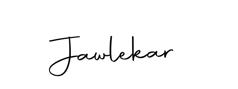 Use a signature maker to create a handwritten signature online. With this signature software, you can design (Autography-DOLnW) your own signature for name Jawlekar. Jawlekar signature style 10 images and pictures png