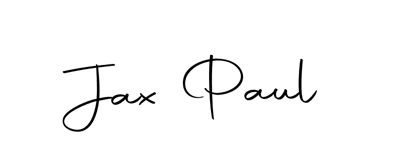 How to make Jax Paul name signature. Use Autography-DOLnW style for creating short signs online. This is the latest handwritten sign. Jax Paul signature style 10 images and pictures png