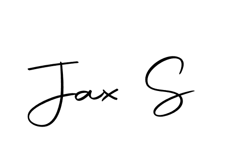 How to make Jax S name signature. Use Autography-DOLnW style for creating short signs online. This is the latest handwritten sign. Jax S signature style 10 images and pictures png