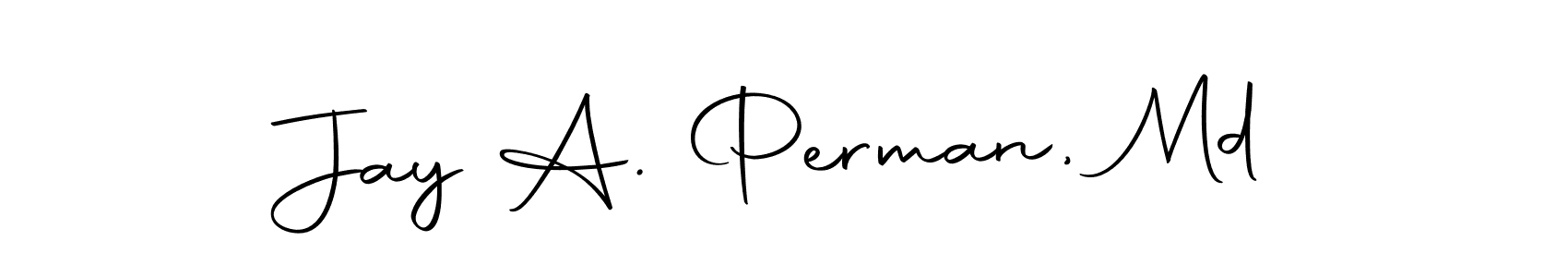 This is the best signature style for the Jay A. Perman, Md name. Also you like these signature font (Autography-DOLnW). Mix name signature. Jay A. Perman, Md signature style 10 images and pictures png