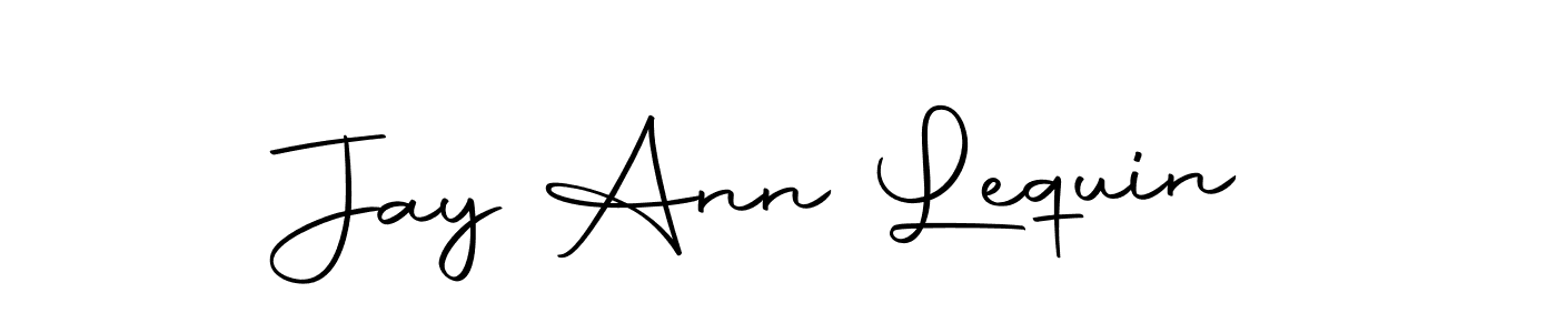 Use a signature maker to create a handwritten signature online. With this signature software, you can design (Autography-DOLnW) your own signature for name Jay Ann Lequin. Jay Ann Lequin signature style 10 images and pictures png