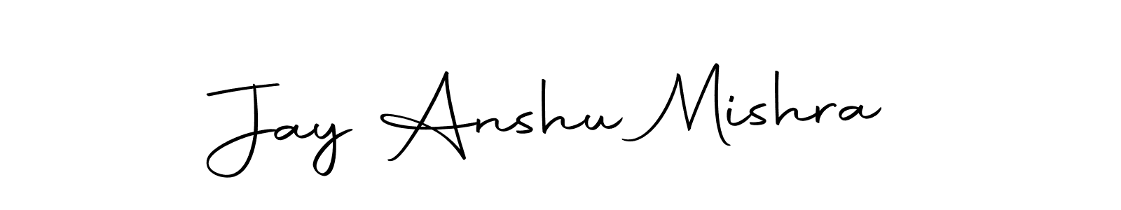 Use a signature maker to create a handwritten signature online. With this signature software, you can design (Autography-DOLnW) your own signature for name Jay Anshu Mishra. Jay Anshu Mishra signature style 10 images and pictures png