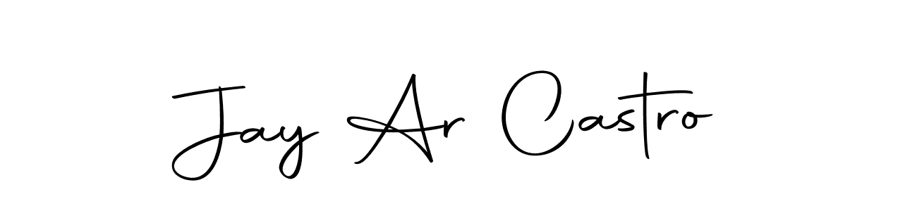 Design your own signature with our free online signature maker. With this signature software, you can create a handwritten (Autography-DOLnW) signature for name Jay Ar Castro. Jay Ar Castro signature style 10 images and pictures png