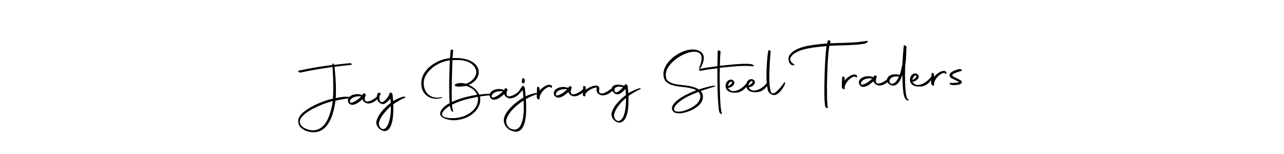 Jay Bajrang Steel Traders stylish signature style. Best Handwritten Sign (Autography-DOLnW) for my name. Handwritten Signature Collection Ideas for my name Jay Bajrang Steel Traders. Jay Bajrang Steel Traders signature style 10 images and pictures png