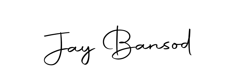 if you are searching for the best signature style for your name Jay Bansod. so please give up your signature search. here we have designed multiple signature styles  using Autography-DOLnW. Jay Bansod signature style 10 images and pictures png