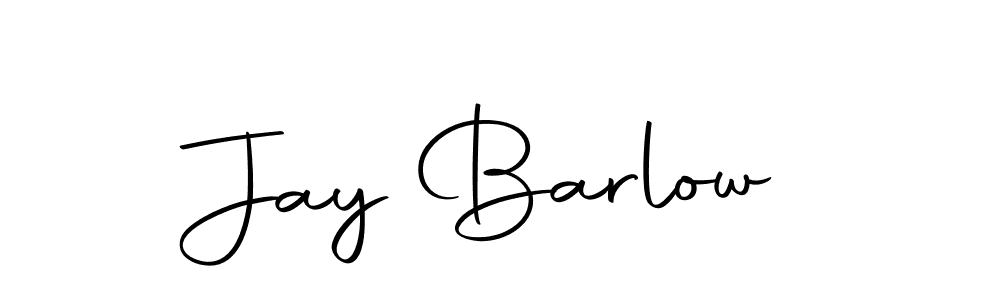 You should practise on your own different ways (Autography-DOLnW) to write your name (Jay Barlow) in signature. don't let someone else do it for you. Jay Barlow signature style 10 images and pictures png