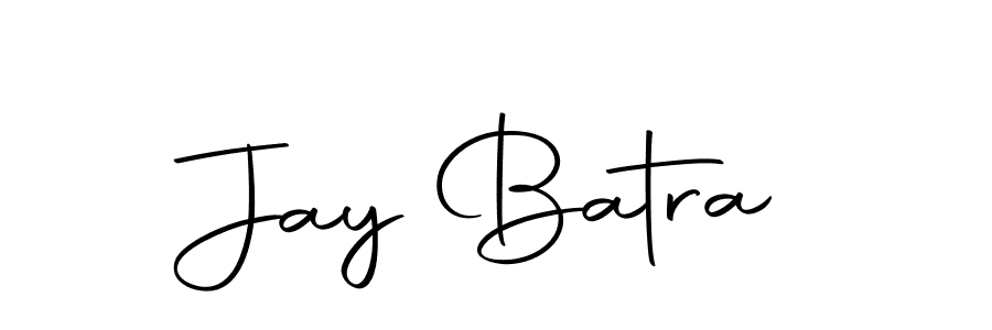 Design your own signature with our free online signature maker. With this signature software, you can create a handwritten (Autography-DOLnW) signature for name Jay Batra. Jay Batra signature style 10 images and pictures png