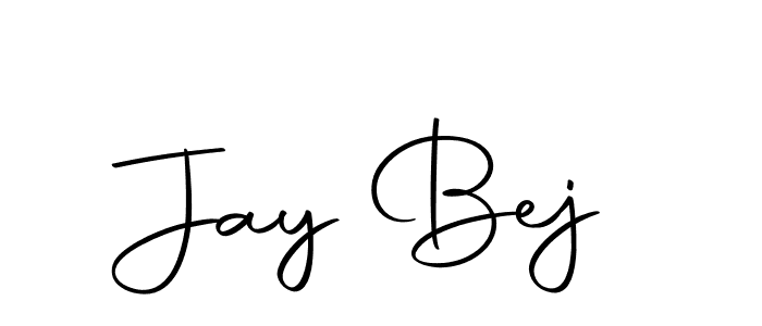 How to make Jay Bej name signature. Use Autography-DOLnW style for creating short signs online. This is the latest handwritten sign. Jay Bej signature style 10 images and pictures png