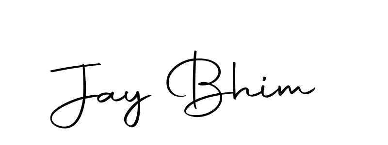 How to make Jay Bhim name signature. Use Autography-DOLnW style for creating short signs online. This is the latest handwritten sign. Jay Bhim signature style 10 images and pictures png