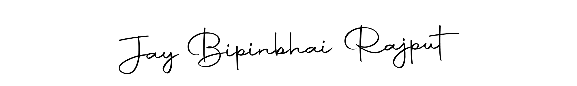 Create a beautiful signature design for name Jay Bipinbhai Rajput. With this signature (Autography-DOLnW) fonts, you can make a handwritten signature for free. Jay Bipinbhai Rajput signature style 10 images and pictures png