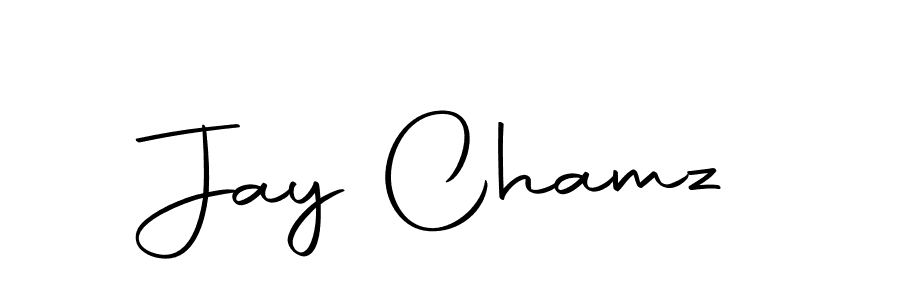 Use a signature maker to create a handwritten signature online. With this signature software, you can design (Autography-DOLnW) your own signature for name Jay Chamz. Jay Chamz signature style 10 images and pictures png