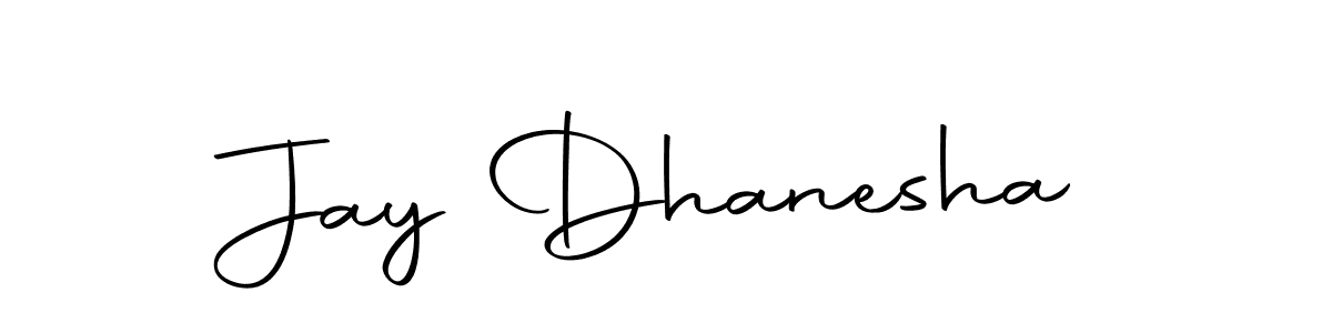 Jay Dhanesha stylish signature style. Best Handwritten Sign (Autography-DOLnW) for my name. Handwritten Signature Collection Ideas for my name Jay Dhanesha. Jay Dhanesha signature style 10 images and pictures png
