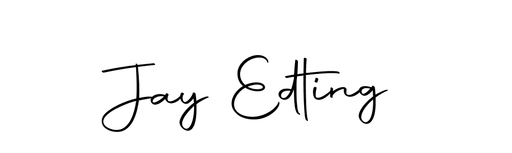 Similarly Autography-DOLnW is the best handwritten signature design. Signature creator online .You can use it as an online autograph creator for name Jay Edting. Jay Edting signature style 10 images and pictures png