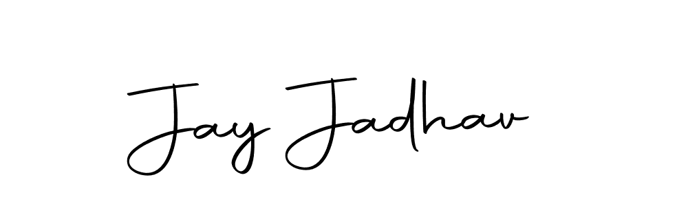 The best way (Autography-DOLnW) to make a short signature is to pick only two or three words in your name. The name Jay Jadhav include a total of six letters. For converting this name. Jay Jadhav signature style 10 images and pictures png