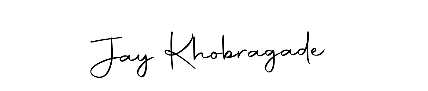 The best way (Autography-DOLnW) to make a short signature is to pick only two or three words in your name. The name Jay Khobragade include a total of six letters. For converting this name. Jay Khobragade signature style 10 images and pictures png