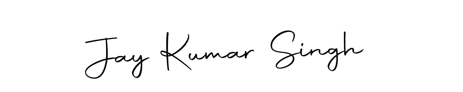 Design your own signature with our free online signature maker. With this signature software, you can create a handwritten (Autography-DOLnW) signature for name Jay Kumar Singh. Jay Kumar Singh signature style 10 images and pictures png