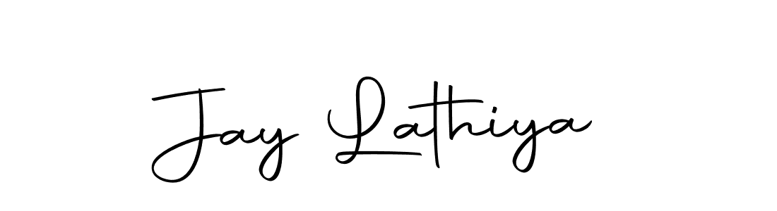 if you are searching for the best signature style for your name Jay Lathiya. so please give up your signature search. here we have designed multiple signature styles  using Autography-DOLnW. Jay Lathiya signature style 10 images and pictures png