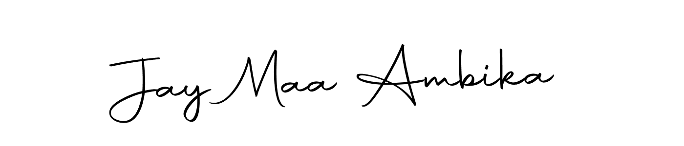 It looks lik you need a new signature style for name Jay Maa Ambika. Design unique handwritten (Autography-DOLnW) signature with our free signature maker in just a few clicks. Jay Maa Ambika signature style 10 images and pictures png