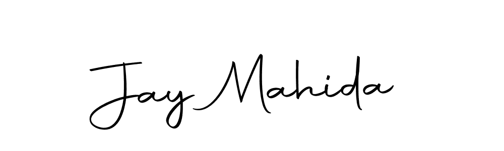Make a beautiful signature design for name Jay Mahida. With this signature (Autography-DOLnW) style, you can create a handwritten signature for free. Jay Mahida signature style 10 images and pictures png