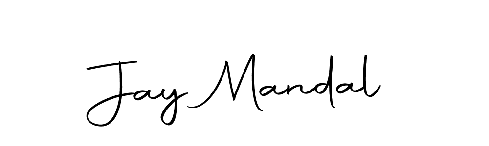 Make a beautiful signature design for name Jay Mandal. Use this online signature maker to create a handwritten signature for free. Jay Mandal signature style 10 images and pictures png