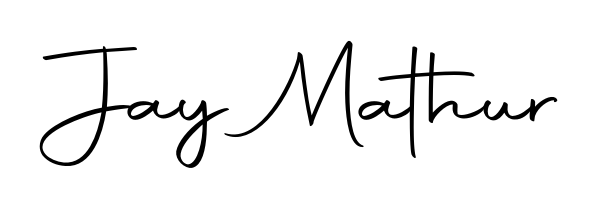 Elevate your brand with a stunning Jay Mathur eSignature. The Autography-DOLnW style provides a balanced, flowing aesthetic for everyday signing. Jay Mathur signature style 10 images and pictures png