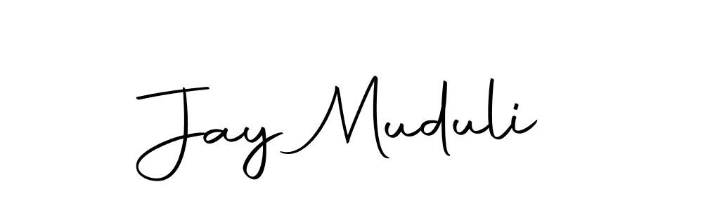 Similarly Autography-DOLnW is the best handwritten signature design. Signature creator online .You can use it as an online autograph creator for name Jay Muduli. Jay Muduli signature style 10 images and pictures png