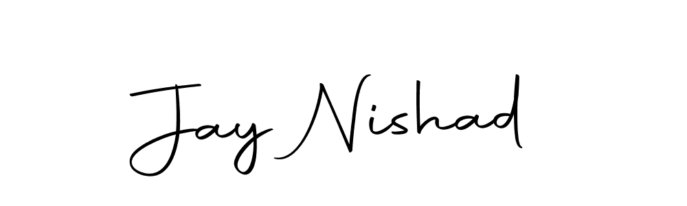 This is the best signature style for the Jay Nishad name. Also you like these signature font (Autography-DOLnW). Mix name signature. Jay Nishad signature style 10 images and pictures png