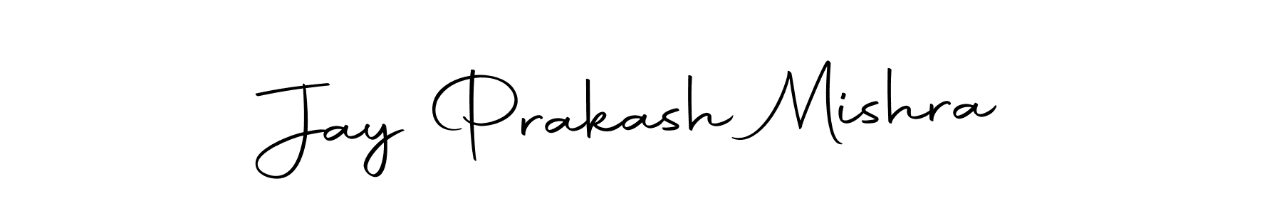 Create a beautiful signature design for name Jay Prakash Mishra. With this signature (Autography-DOLnW) fonts, you can make a handwritten signature for free. Jay Prakash Mishra signature style 10 images and pictures png