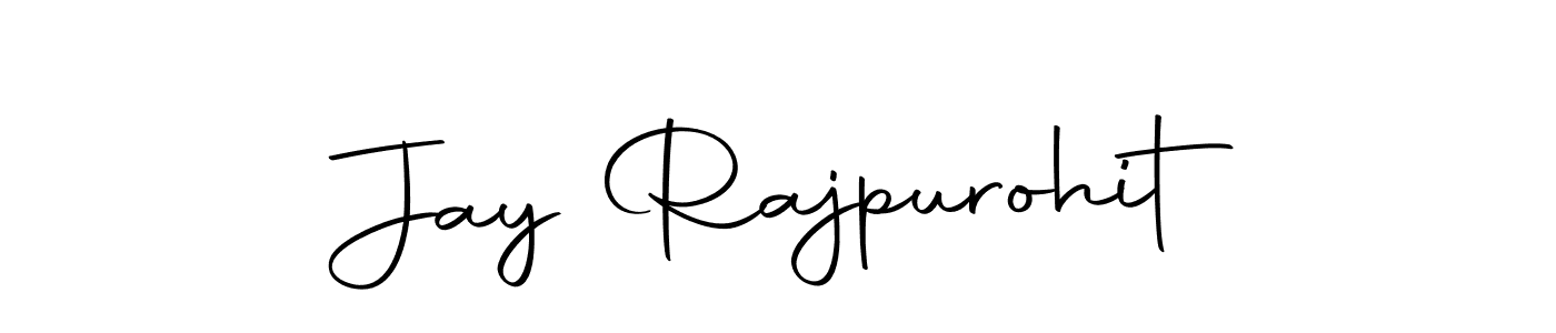 Design your own signature with our free online signature maker. With this signature software, you can create a handwritten (Autography-DOLnW) signature for name Jay Rajpurohit. Jay Rajpurohit signature style 10 images and pictures png