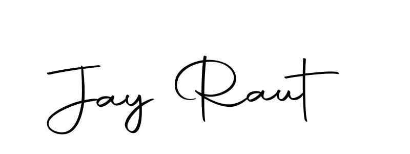 Make a beautiful signature design for name Jay Raut. With this signature (Autography-DOLnW) style, you can create a handwritten signature for free. Jay Raut signature style 10 images and pictures png