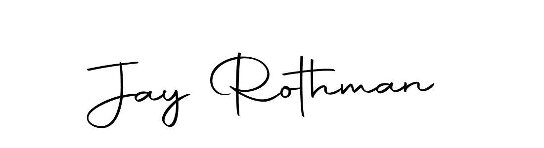 Also we have Jay Rothman name is the best signature style. Create professional handwritten signature collection using Autography-DOLnW autograph style. Jay Rothman signature style 10 images and pictures png