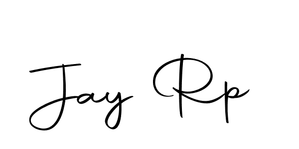 How to make Jay Rp name signature. Use Autography-DOLnW style for creating short signs online. This is the latest handwritten sign. Jay Rp signature style 10 images and pictures png
