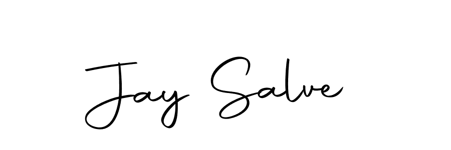 Design your own signature with our free online signature maker. With this signature software, you can create a handwritten (Autography-DOLnW) signature for name Jay Salve. Jay Salve signature style 10 images and pictures png