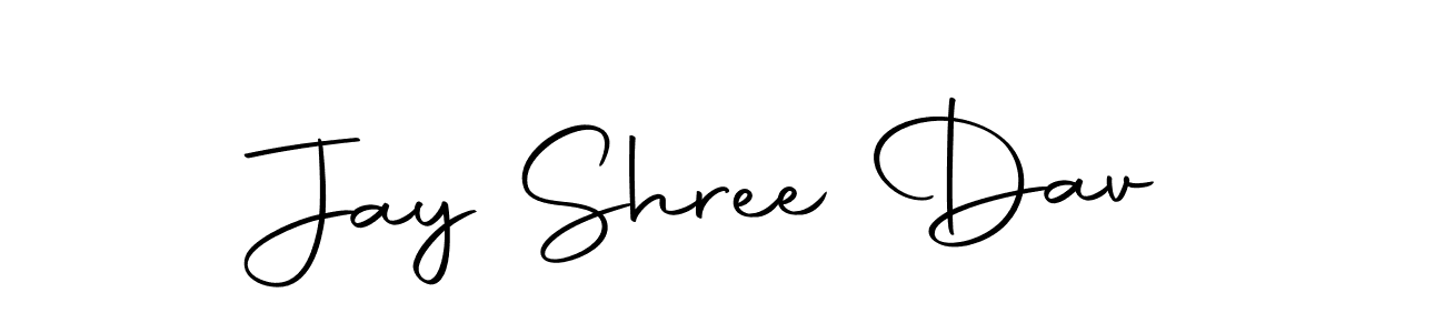 Make a beautiful signature design for name Jay Shree Dav. With this signature (Autography-DOLnW) style, you can create a handwritten signature for free. Jay Shree Dav signature style 10 images and pictures png