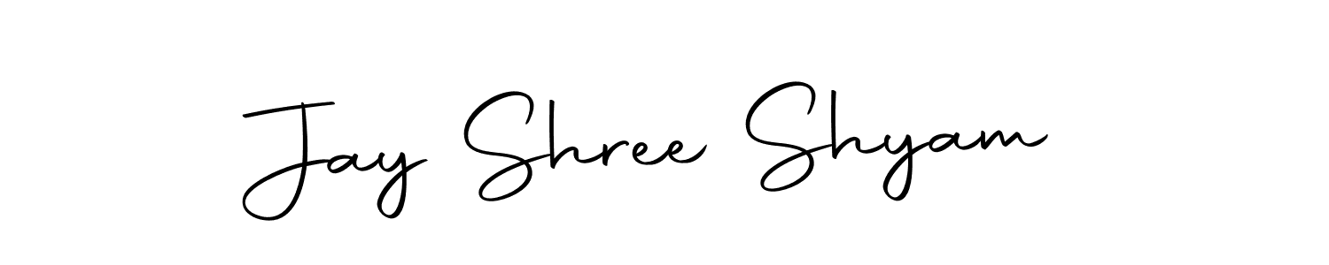 You can use this online signature creator to create a handwritten signature for the name Jay Shree Shyam. This is the best online autograph maker. Jay Shree Shyam signature style 10 images and pictures png