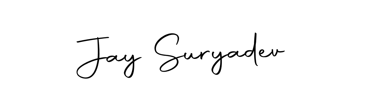 Make a beautiful signature design for name Jay Suryadev. With this signature (Autography-DOLnW) style, you can create a handwritten signature for free. Jay Suryadev signature style 10 images and pictures png