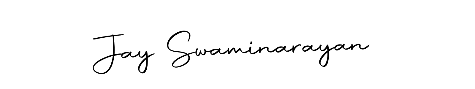 How to make Jay Swaminarayan name signature. Use Autography-DOLnW style for creating short signs online. This is the latest handwritten sign. Jay Swaminarayan signature style 10 images and pictures png