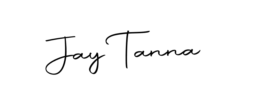 Make a beautiful signature design for name Jay Tanna. With this signature (Autography-DOLnW) style, you can create a handwritten signature for free. Jay Tanna signature style 10 images and pictures png