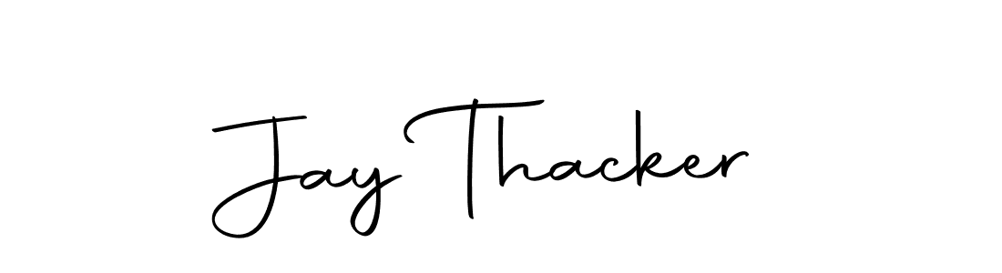 if you are searching for the best signature style for your name Jay Thacker. so please give up your signature search. here we have designed multiple signature styles  using Autography-DOLnW. Jay Thacker signature style 10 images and pictures png