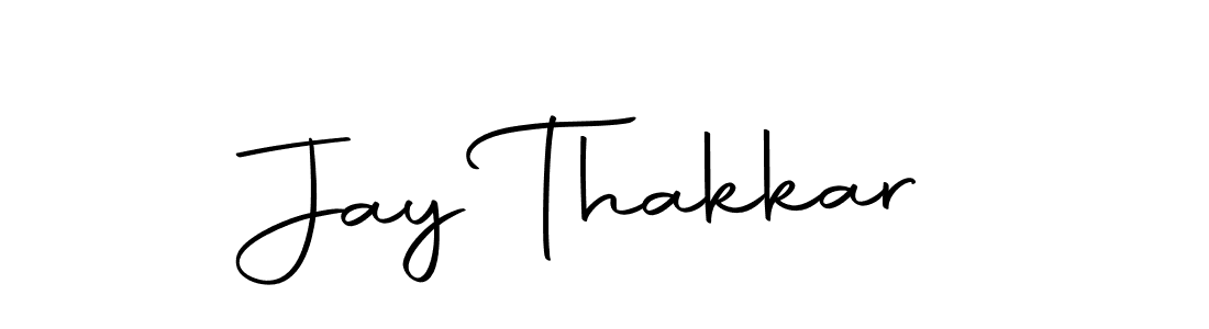 Design your own signature with our free online signature maker. With this signature software, you can create a handwritten (Autography-DOLnW) signature for name Jay Thakkar. Jay Thakkar signature style 10 images and pictures png