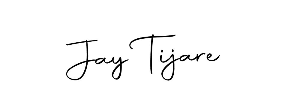 You should practise on your own different ways (Autography-DOLnW) to write your name (Jay Tijare) in signature. don't let someone else do it for you. Jay Tijare signature style 10 images and pictures png