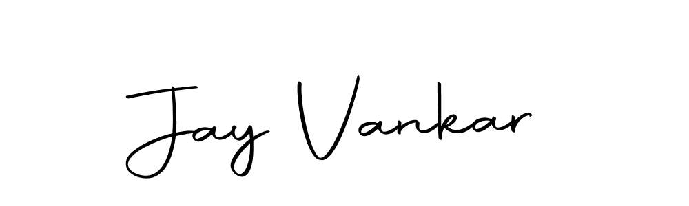 Make a beautiful signature design for name Jay Vankar. Use this online signature maker to create a handwritten signature for free. Jay Vankar signature style 10 images and pictures png