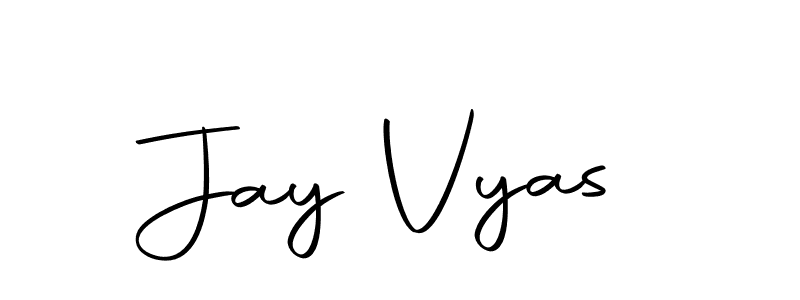 Create a beautiful signature design for name Jay Vyas. With this signature (Autography-DOLnW) fonts, you can make a handwritten signature for free. Jay Vyas signature style 10 images and pictures png