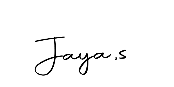 How to make Jaya,s signature? Autography-DOLnW is a professional autograph style. Create handwritten signature for Jaya,s name. Jaya,s signature style 10 images and pictures png